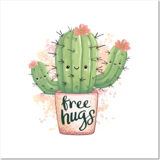 free hugs Posters and Art